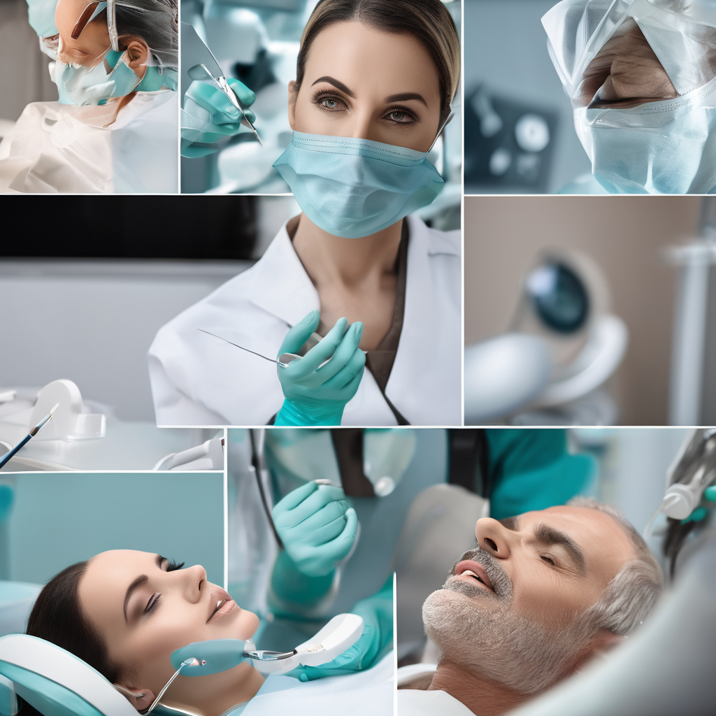 Professional dental emergency treatment example